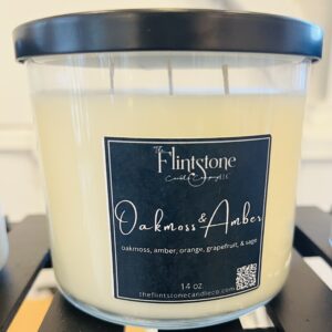 Oak Moss and Amber 3Wick -14oz.