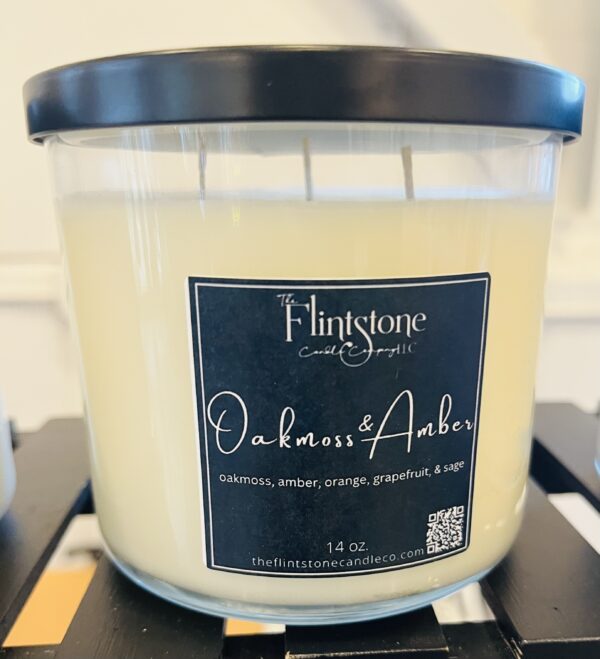 Oak Moss and Amber 3Wick -14oz.