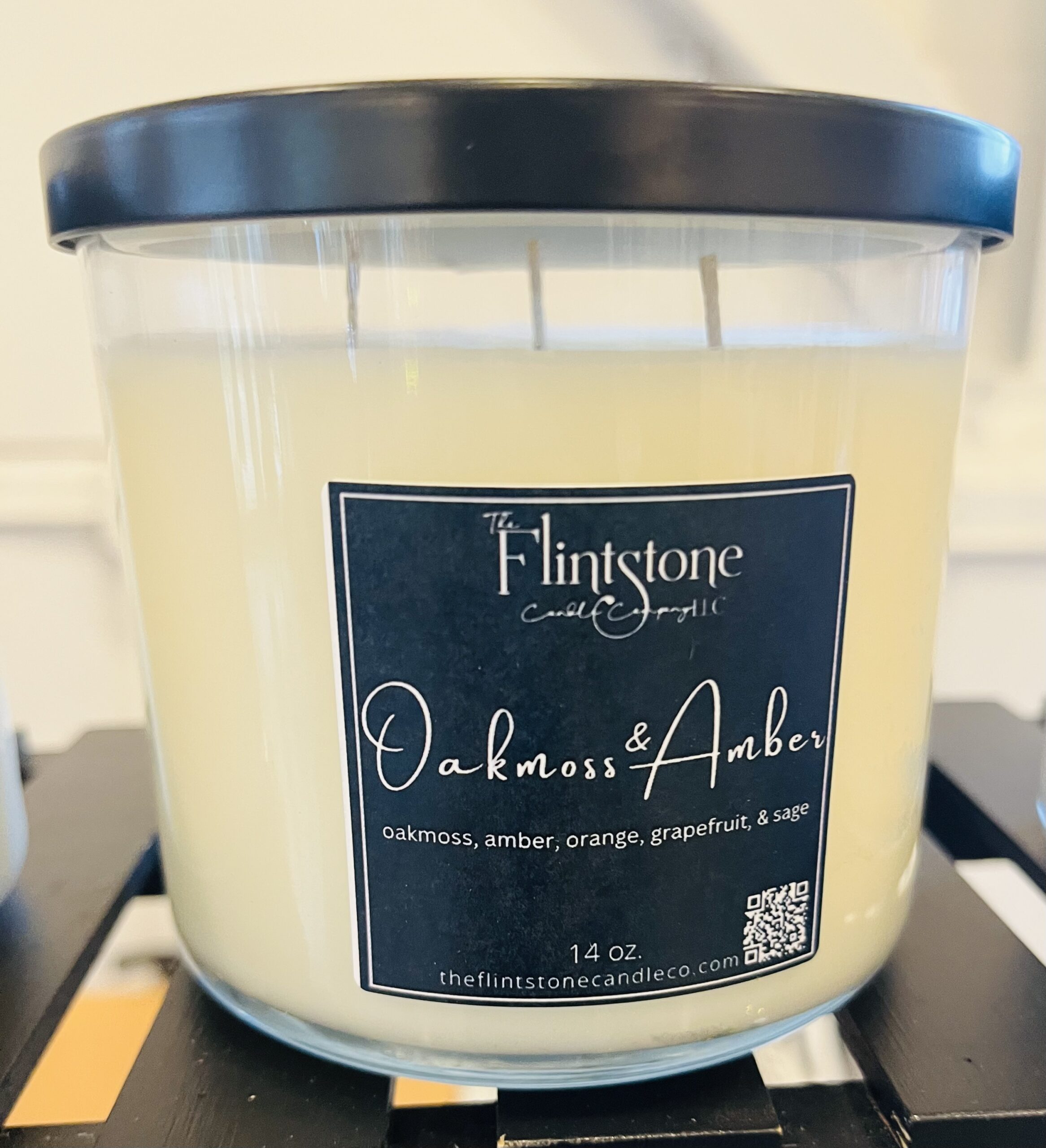 Oak Moss and Amber 3Wick -14oz.